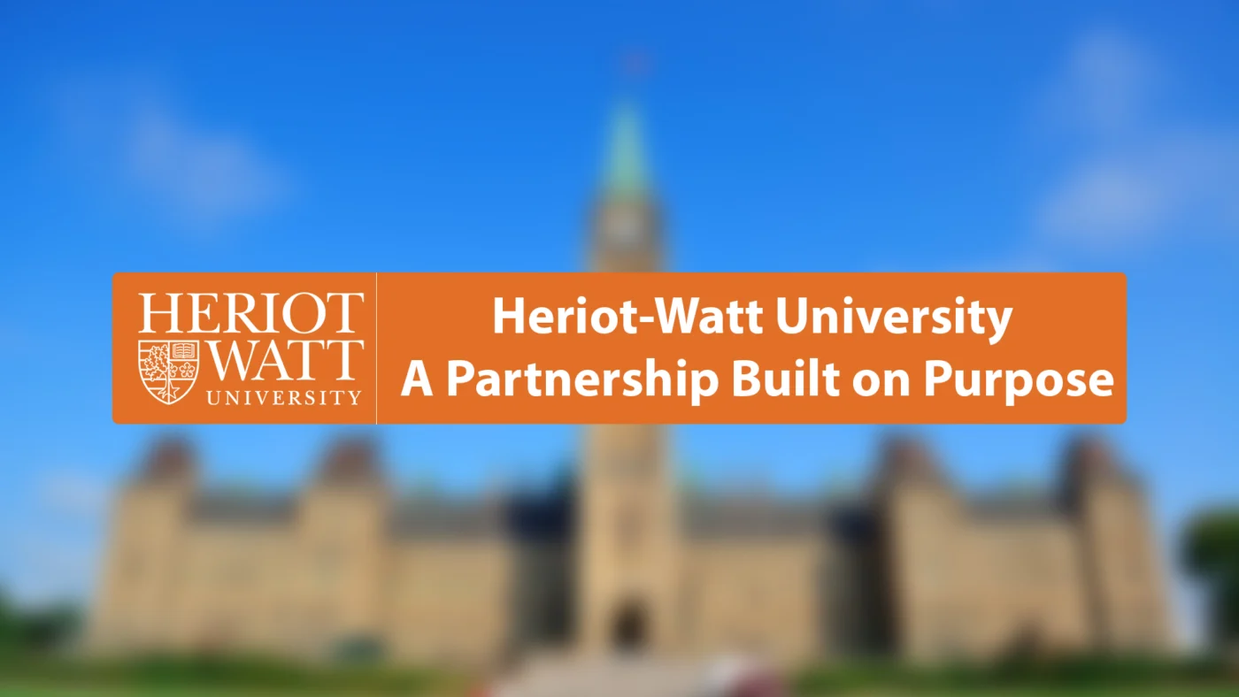 Heriot-Watt University — A Partnership Built on Purpose