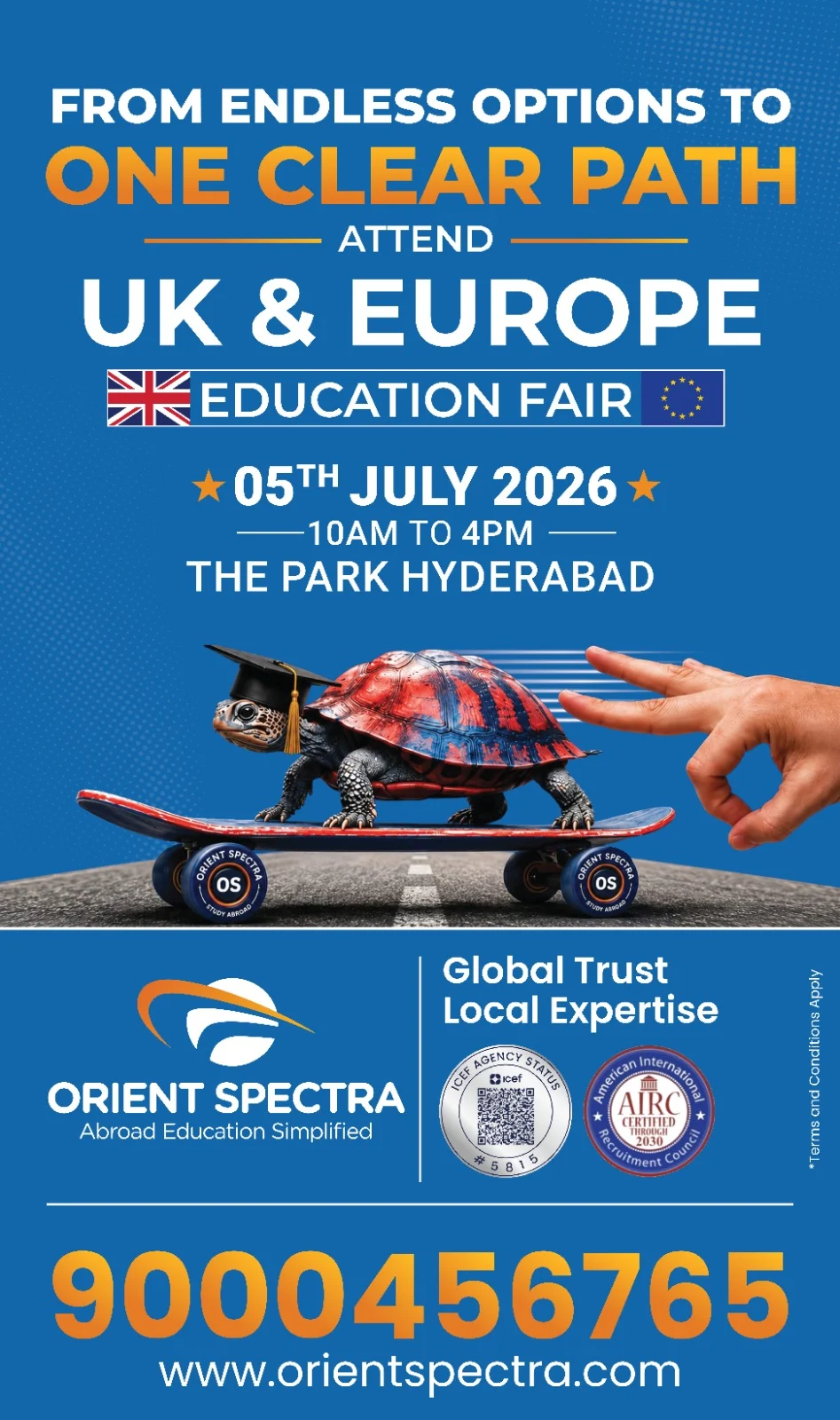 UK & Europe Education Fair 2026 in Hyderabad